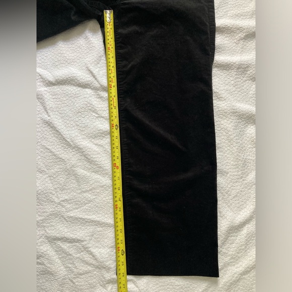 J.Jill Velvet Straight Leg hi-rise Jeans Pants - Picture 3 of 7